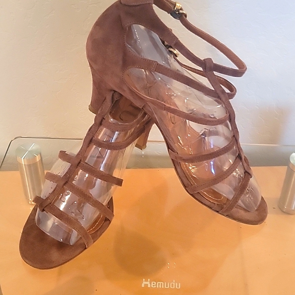 Mugnai itialian leather shoes sandles SZ 39
